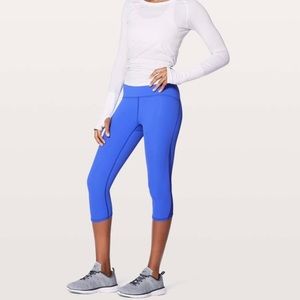 Lululemon Train Times Crop 17” Blazer Blue